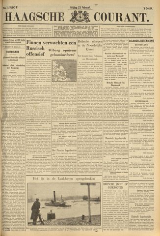 Haagsche Courant 1940-02-23