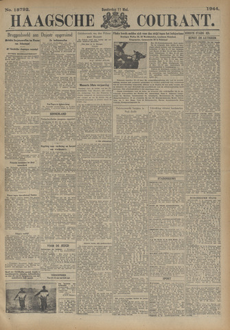 Haagsche Courant 1944-05-11