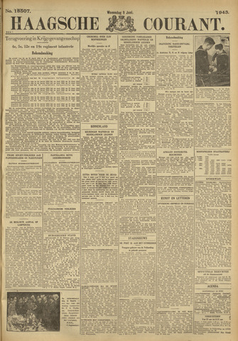 Haagsche Courant 1943-06-09