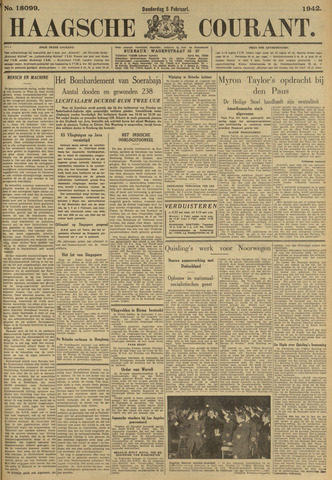 Haagse Courant 1942-02-05