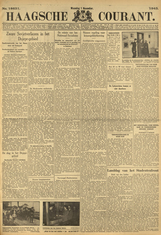 Haagsche Courant 1943-11-01