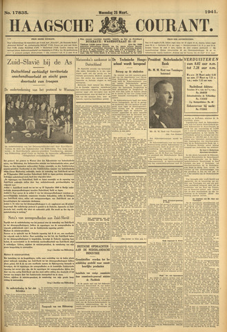 Haagse Courant 1941-03-26