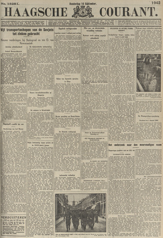 Haagse Courant 1942-09-10