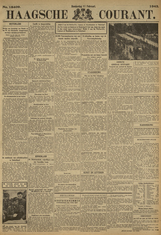 Haagsche Courant 1943-02-11