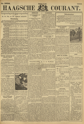 Haagse Courant 1943-06-08