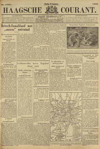 Haagse Courant 1940-08-20