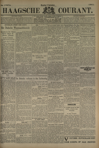 Haagse Courant 1941-09-08