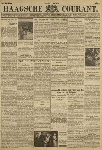 Haagse Courant 1943-08-21