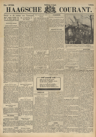Haagsche Courant 1944-04-13