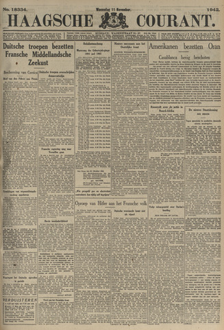 Haagse Courant 1942-11-11