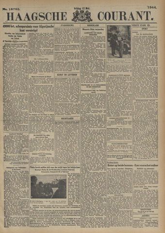Haagsche Courant 1944-05-12