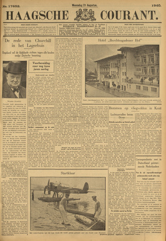 Haagse Courant 1940-08-21