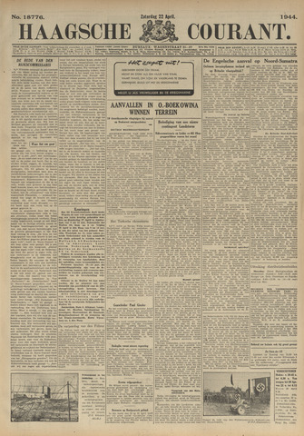 Haagsche Courant 1944-04-22