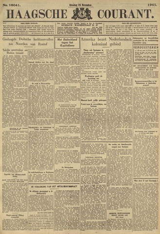 Haagsche Courant 1941-11-25
