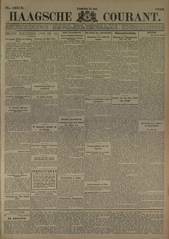 Haagse Courant 1942-06-25