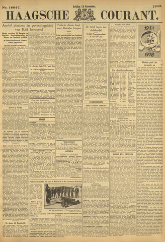 Haagsche Courant 1943-11-19