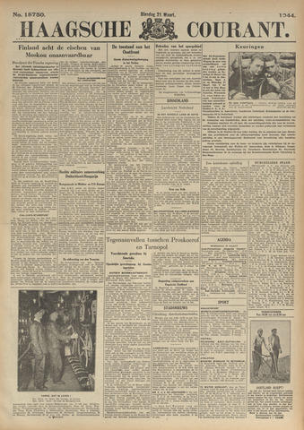 Haagsche Courant 1944-03-21