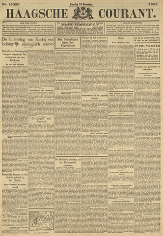 Haagse Courant 1941-11-18