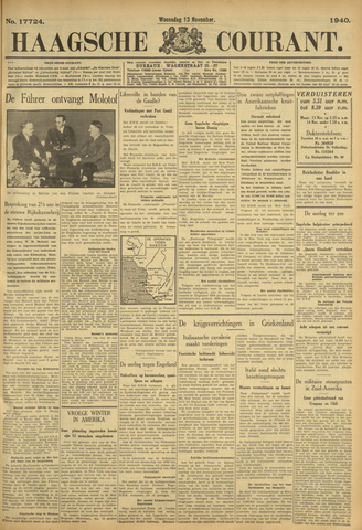 Haagsche Courant 1940-11-13