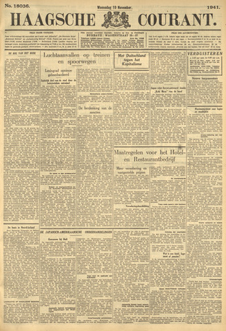 Haagsche Courant 1941-11-19
