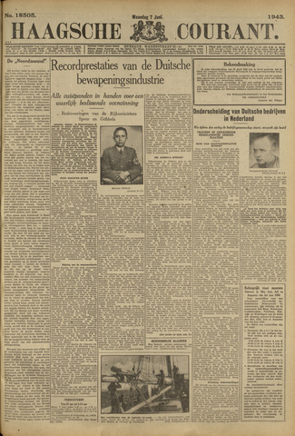 Haagsche Courant 1943-06-07