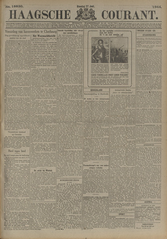 Haagsche Courant 1944-06-27