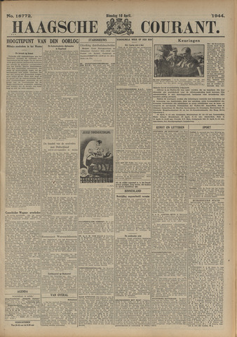 Haagse Courant 1944-04-18