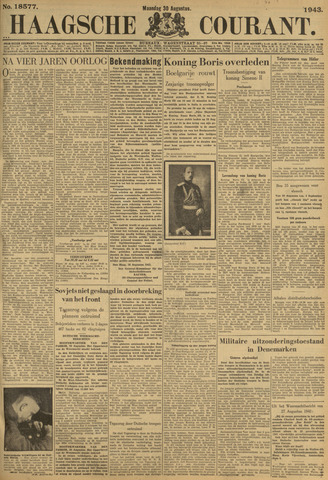 Haagsche Courant 1943-08-30