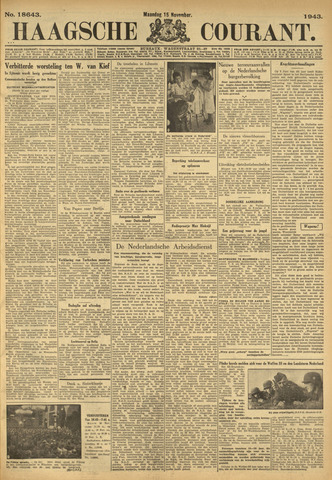Haagsche Courant 1943-11-15
