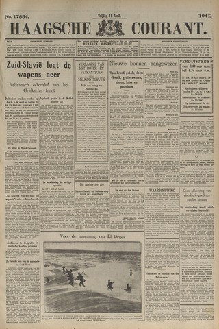 Haagse Courant 1941-04-18