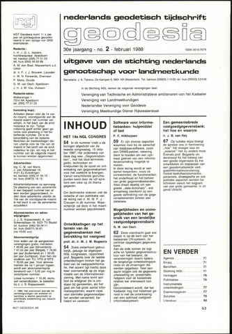 (NGT) Geodesia 1988-02-01