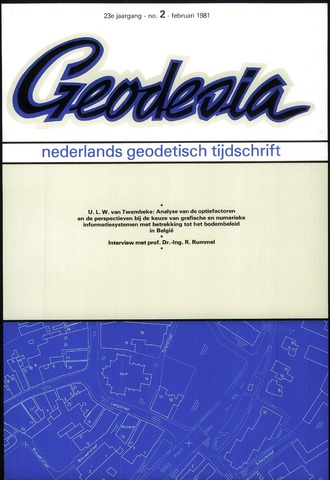 (NGT) Geodesia 1981-02-01