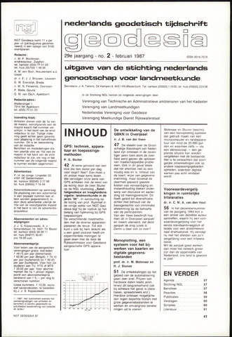(NGT) Geodesia 1987-02-01