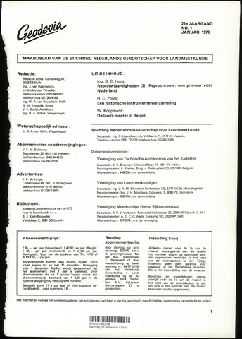 (NGT) Geodesia 1979