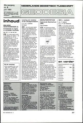(NGT) Geodesia 1993-06-01