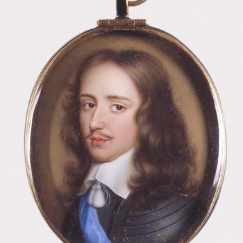 Portretminiatuur van Willem II