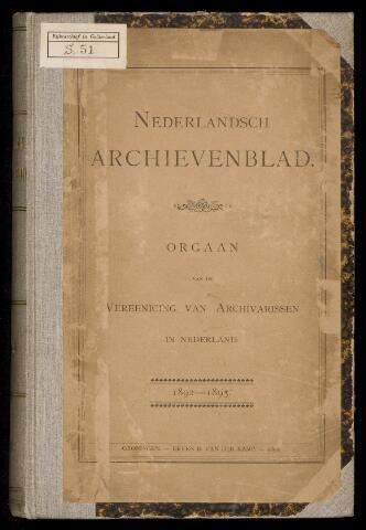 Nederlandsch Archievenblad 1892