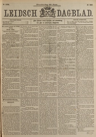 Leidsch Dagblad 1898-06-23