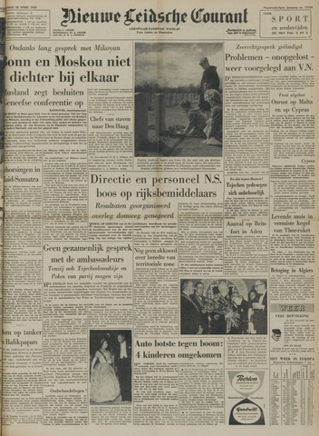 Nieuwe Leidsche Courant 1958-04-28