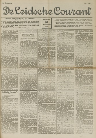 Leidsche Courant 1913-11-15