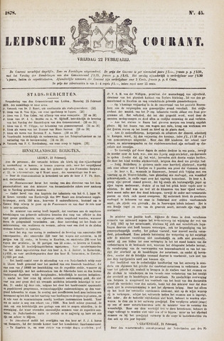 Leydse Courant 1878-02-22