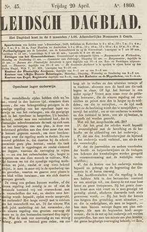 Leidsch Dagblad 1860-04-20