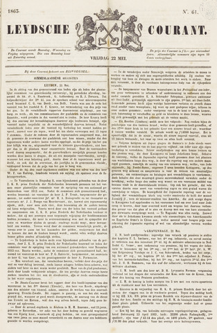 Leydse Courant 1863-05-22