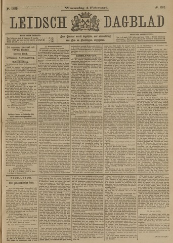 Leidsch Dagblad 1903-02-04