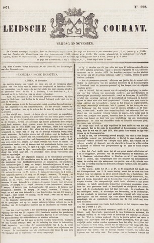 Leydse Courant 1874-11-20