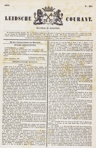 Leydse Courant 1874-08-31