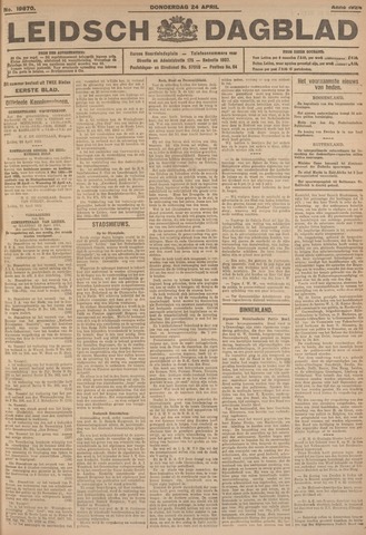 Leidsch Dagblad 1924-04-24