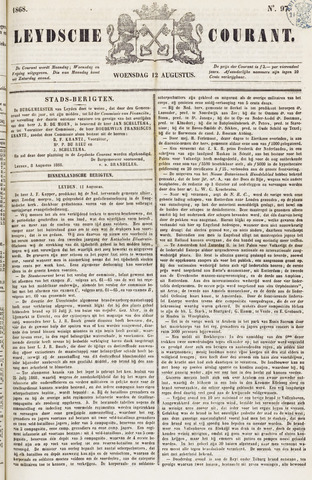 Leydse Courant 1868-08-12