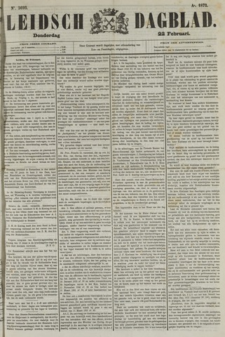 Leidsch Dagblad 1872-02-22
