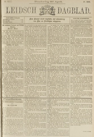 Leidsch Dagblad 1888-04-26